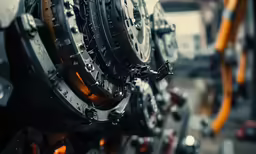 the gears of a bicycle are connected to each other