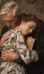 a couple of people that are hugging each other