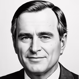a man with black hair wearing a suit and tie