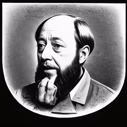 this is an antique photograph of an older gentleman
