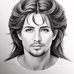 a portrait of a young man