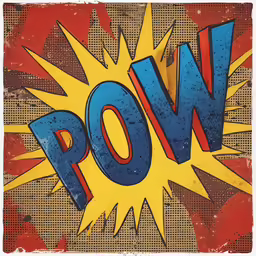 an image of a poster with the word pop on it
