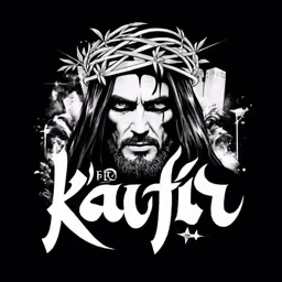 a drawing of a man wearing a crown of thorns