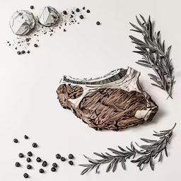 some different materials like spices and dried plants