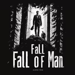 the poster for the movie fall of man