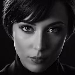 a very cute lady with a nice look