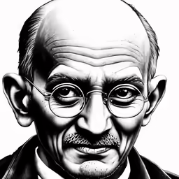 drawing of walter smith in line art drawing