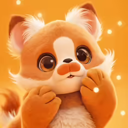 a stuffed animal that has some big eyes