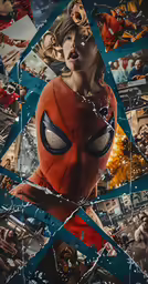 the new deadpool poster is displayed