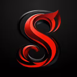 the letter s in 3d shapes