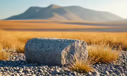 an image of a rock surrounded by rocks