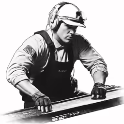 a man that is holding a skateboard and wearing a helmet