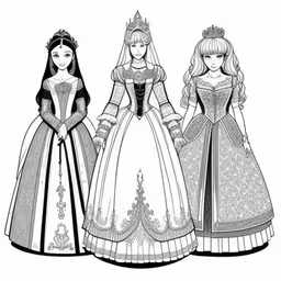 the three princesses from disney