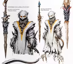 the concept art for creature creatures of an old game