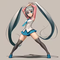 a woman holding onto a giant ribbon