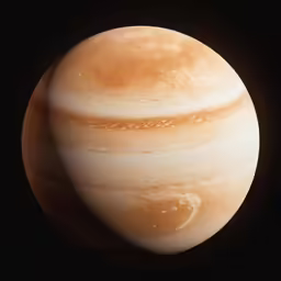 a very large, brown object with an interesting circle on the outer side of it