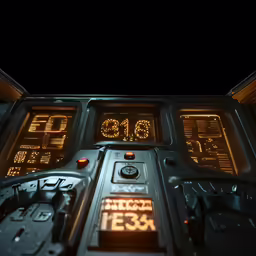 an up close shot of the controls in a game console