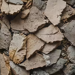 lots of leaf shapes that are next to each other