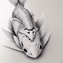 a very pretty looking fish that is sitting on a table