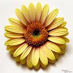 an image of a yellow flower on a white background