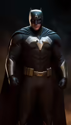 the batman movie costume is shown