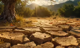 this is a photo of some rocks in the grass