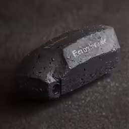 the product is made with foam and some kind of rock