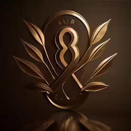 the logo for an elegant fashion brand