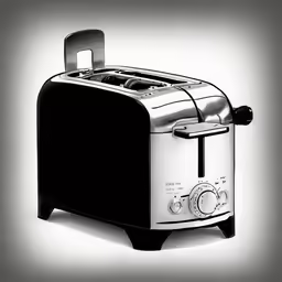 this is an old black and white picture of an oven