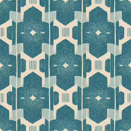a very pretty blue wall paper with an abstract design