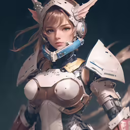 a character from the video game overwatch standing with a robot suit