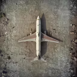 a large jet liner sitting on top of an airport tarmac