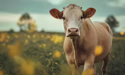 an image of a cows on a farm in the country
