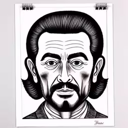 a black and white drawing of abraham lincoln,a black and white drawing of a man with a mustache,a poster of an old man with the face of abraham,a drawing of abraham lincoln on a wall,the painting is of abraham lincoln