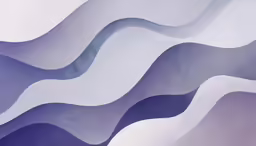a pattern is shown on the wall in blue and purple