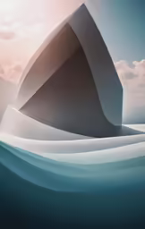 there are many white waves coming from the water