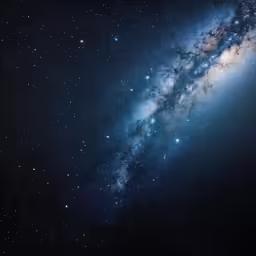 the milky and the stars in the sky