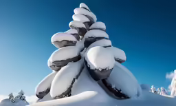 an artistic view of a bunch of rocks that look like snow