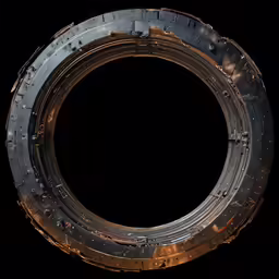 a close - up photo of the inside of an object