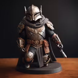 a figurine of the person character star wars