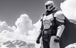 a person dressed in a storm trooper outfit