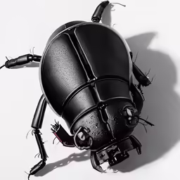 a robot with one eye open and arms extended