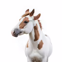 an extremely detailed picture of a small horse