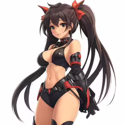an anime character posing for a sexy photo