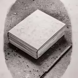 a photo of a book on the ground
