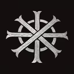 an image of a silver celtic cross