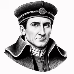 a portrait of george i of england in his uniform