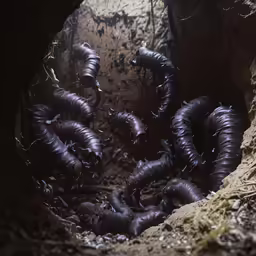 some very cute bugs inside a cave