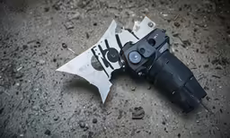 the broken camera has been left open