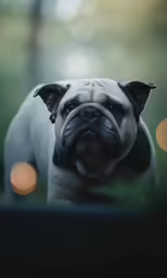 this is an image of a small dog